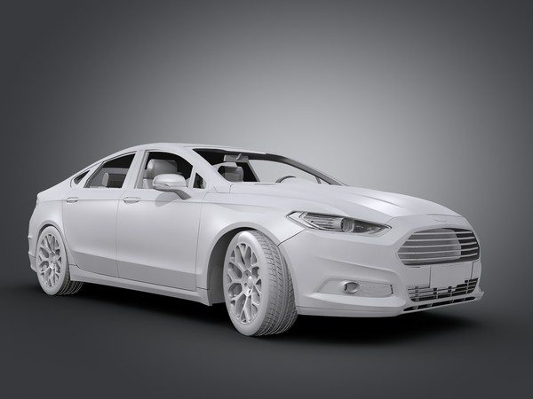 fusion 2013 max - Ford Fusion (2013)... by Swan3DStudios